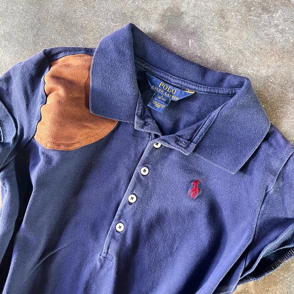 Modern polo Ralph Lauren kids girls tennis dress navy blue size Large (12-14)